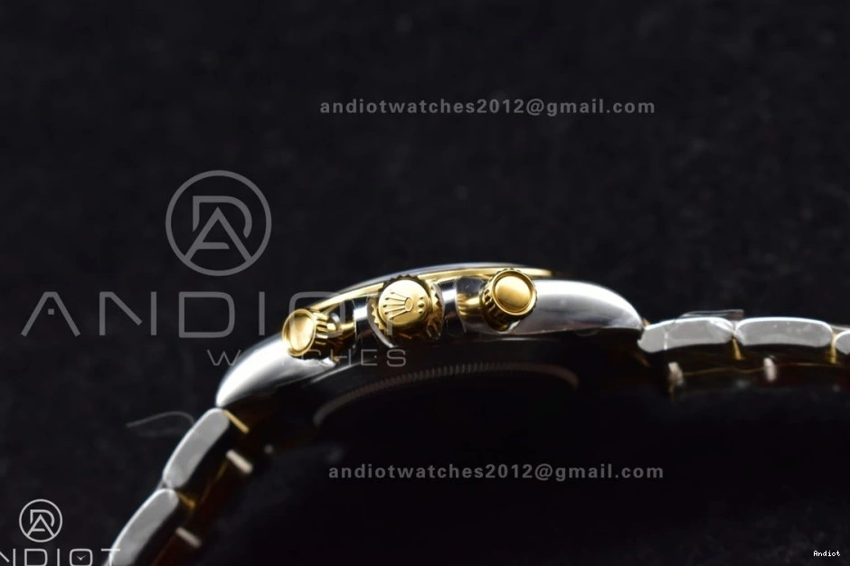 Diamond V YG Of Edition Clean Pearl Mother 116503 Dial on 740 SS White 1:1 SA4130 NewStyle Best Bracelet Daytona 0718